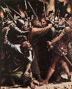 HOLBEIN, Hans the Younger The Passion (detail) f oil painting reproduction